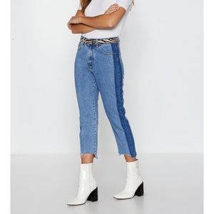 Nasty Gal Side to Side Jeans